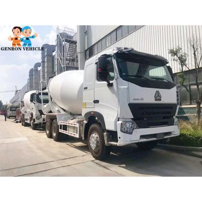 China Construction worksÂ   HOWO Concrete Mixing Truck Customized 8-12CBM Concrete Mixer for sale