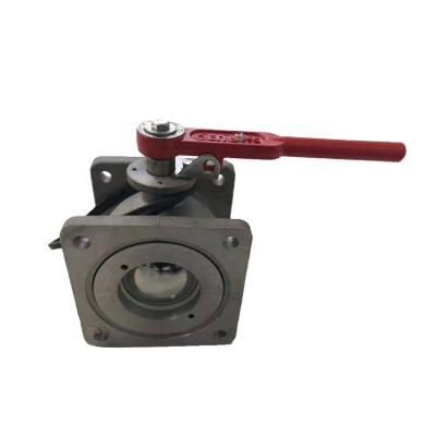 China Fuel tanker trailers; Oil /Gas Tanker; water tanker ball valve with square flange for fuel tanker trailers or diesel tanker for sale