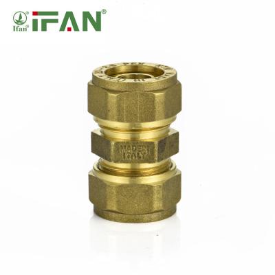 China IFAN Pex Compression Fittings Support Pipe Brass OEM and ODM Joint Lines Ensure Pex Fittings Natural Gas Pipes and Gas Hose Fittings for sale