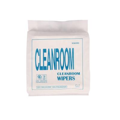 China TNT Cleaning 68g Lint Free Industrial Cleaning Cloth Wiping Cleanroom Paper Rags for sale