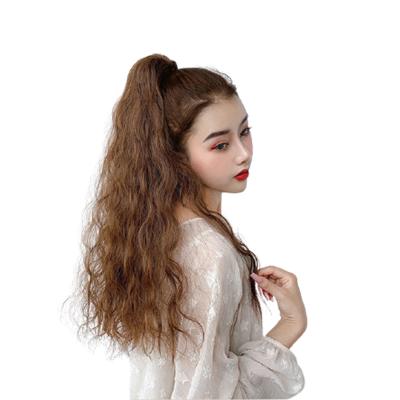 China 2021 x-ring hair shapes high temperature fiber with synthetic braiding hair ponytail hair extensions and ponytail hair extensions for sale