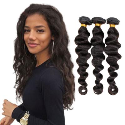 China Loose Wave Cuticle Aligned 100%Human Hair 100% Hair Bundles Extension for sale