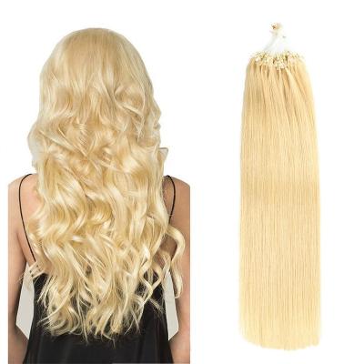 China 100% Invisible Hair Bulk Hair Extensions Micro Loop Hair Invisible CURLY STRAIGHT Locs Locs Extentions Ombre Hair for sale