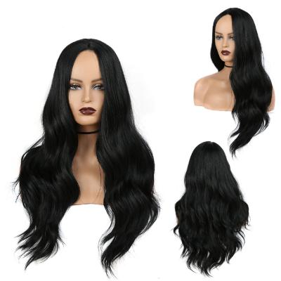 China Afro Europe wave and the states long curly hair wig female progressive color points in the long curly hair head multicolor optional for sale