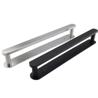 China Fashion Premium Towel Rack Rail Stainless Steel Self Adhesive Bathroom Towel Rack for sale