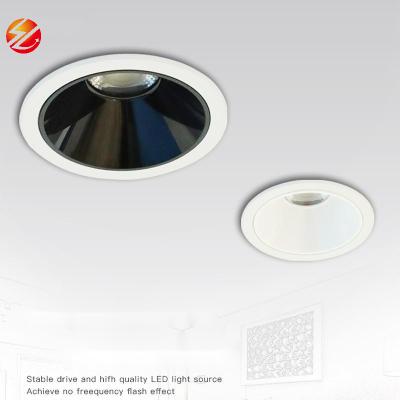 China modern 7w 12w 18w 30w led spotlight anti glare led down light hot sales cob recessed ceiling led down light zu verkaufen