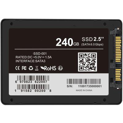 China New Original SSD OEM Interface SA400 UV500 120GB 240GB 480GB 960GB SATA3.0 Solid State Drive 2.5 Inch Solid State Drive for sale