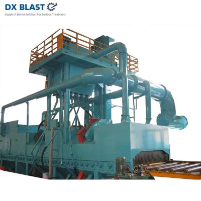 China Building Material Shops Roller Conveyor Shot Blasting Machine Affordable Price for sale