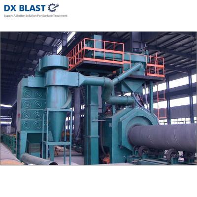 China Building Material Stores Steel Pipe Shot Blasting Machine for sale