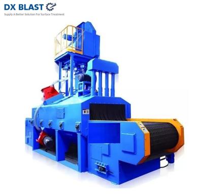 China Building Material Stores Automated Outdoor Cleaning Wire Mesh Shot Blasting Machine for sale