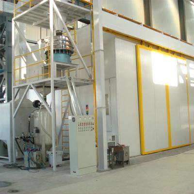 China Building Material Shops Large Casting And Forging Surface Treatment Cabinet Sandblasting Part for sale