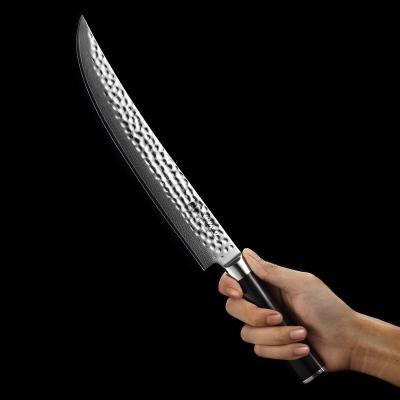 China High End Stocked Damascus Steel Kitchen Carving Chef Knife for sale