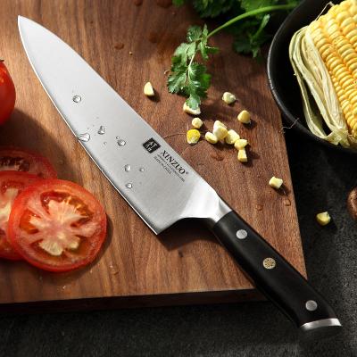 China Amazon Hot Selling Disposable Carbon Knife Stainless Steel Chef Knife for sale