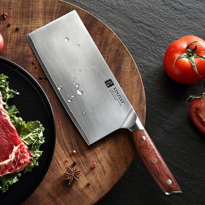 China Professional high quality disposable kitchen knife cleaver knife made of 440C stainless steel for sale