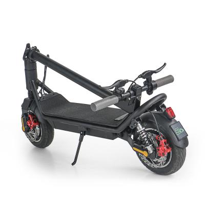 China EcoRider E4-7 W 48v unisex double wheel 1000 motor two 10 inch electric scooter foldable for sale