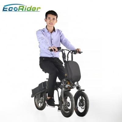 China 2020 Aluminum Alloy EcoRider Green Power Lithium Battery Folding E Bike/Folding Electric Bike Kit/Mini Bicycle/Foldable Ebike 250W for sale