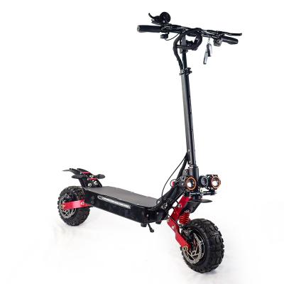 China Adult EcoRider V5 11 Inch Off Road Tire 5600 Watt 60v Electric Mobility Scooter Dual Motors Two Wheels All Terrain Electric Mobility Scooter for sale