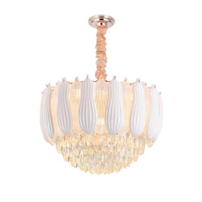 China Chrystal Chandeliers Lighting Ceiling Crystal European Modern Pendant Chandelier for sale