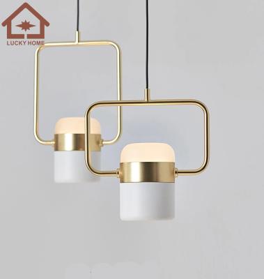 China Postmodern Light Luxury Creative Designer Nordic Postmodern Restaurant Hotel Chandelier Bar Style Bedroom Bedside Strip Chandelier for sale