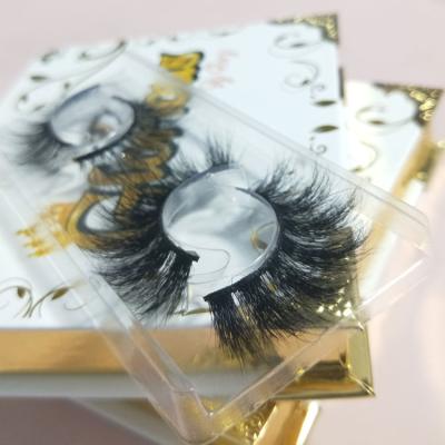 China Wholesale Best Seller Thick Mink Lashes 25mm Mink Lashes 3d Mink Lashes for sale