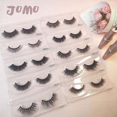 China JOMO thick lashes factory wholesale magnetic eyelashes and custom magnetic eyeliner eyelashes for sale