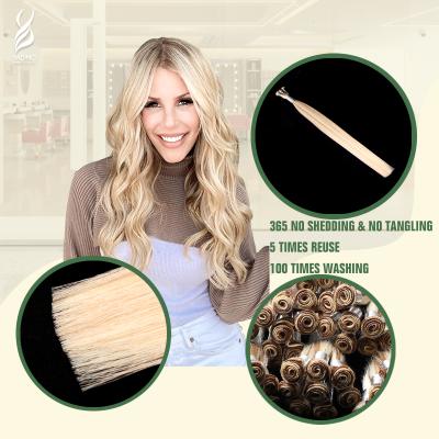 China 2022 YADING newcomer straight hand tied extensions D18-22 18