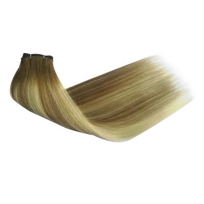 China Manufacturer Supply 100% Straight Human Hair Cuticle Aligned Weft Remy Weaving Wefts Factory Price Straight Virgin Hair Extension for sale