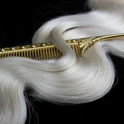 China YADING Air Weft #60 18inch 100% Straight Double Raw Human Hair Cuticle Aligned Invisible Virgin Hair Wefts for sale