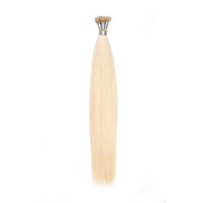 China Super Quality Straight Hand Tied Blonde Hair Extension 18:60 Virgin Hair Weft Cuticle Aligned Remy Hair Weaving Bundles Human Salon Using for sale