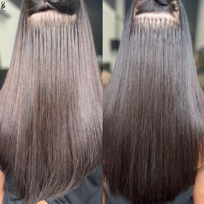 China YADING Straight Pre Bonded Me Tips #2 14-24inch Hair Extensions Cuticle Aligned Natural Remy Virgin Human Hair Hair Extensions Vendors for sale