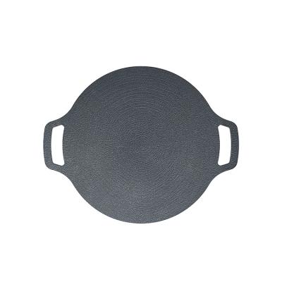 China Modern Design Sustainable Economical Korea Camping BBQ Dish Die Casting Grill Pans Aluminum Pan for sale