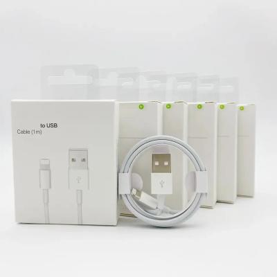 China Iox Factory price OEM 1M 2M 6A usb ios 8 pin Charging Data cables  Usb to ligh-tning cable For iPhone XS MAX 14 fast charging cable for sale