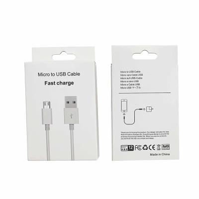 China Camera Source manufacturer 2023 Micro USB to 2.0 Type A  For Samsung Micro Usb Cable data cables  micro usb fast charger for sale