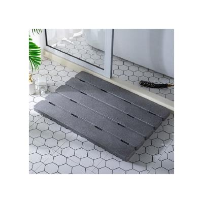 China Sustainable Foot Water Proof Single Hollow Shower Household PPE Anti-Slip Mat for sale