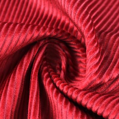 China High Quality Anti-static Velvet Corduroy Fabric Cotton Viscose For Suit Skirt Dress Pant Pant Sofa Home Cover SOLID CORDUROY for sale