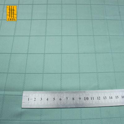 China Electrostatic 30D Organic Memory Organza Recycle Poly Jacquard Fabric For Skirts for sale