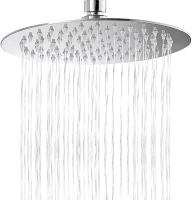 China Without Large 304sus Stainless Steel Diverter High Pressure Rainfall Shower Head Luxury Shower Head for sale