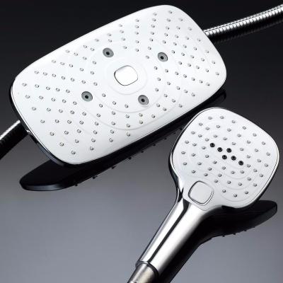 China Without Knob Triple Function Rain Shower Head Massage Shower Head for sale