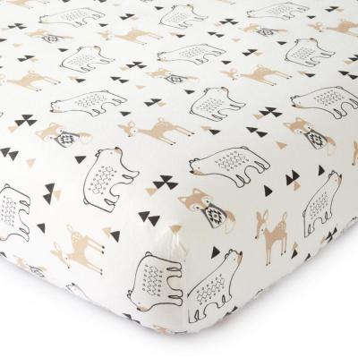 China 2021 Deep Sustainable Hot Sales Pocket Fitted Mini Crib Sheet Crib Sheets for sale