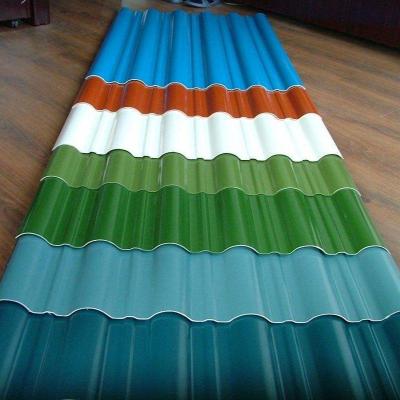 China Sdlufa High Quality Galvanized Sheet Price Color Painted Corrugated Sheet Roof Steel Sheet for sale