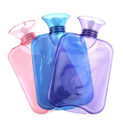 China Body Hand Warmer Plastic PVC Hot Water Bag Plastic Hot Water Bottle for sale