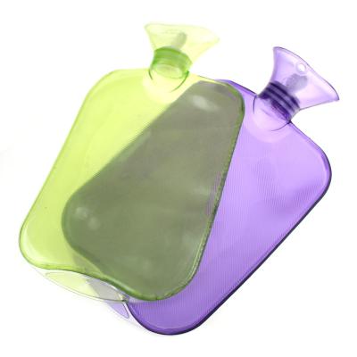 China Body Warmer Hand Warmer PVC Water Bottle Safe Material Rubber Hot Hot Water Bag for sale