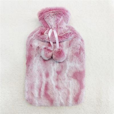 China Body Warmer Hand Warmer Custom Reusable Hot Water Bottles Rubber Hot Water Bag with Covers for sale