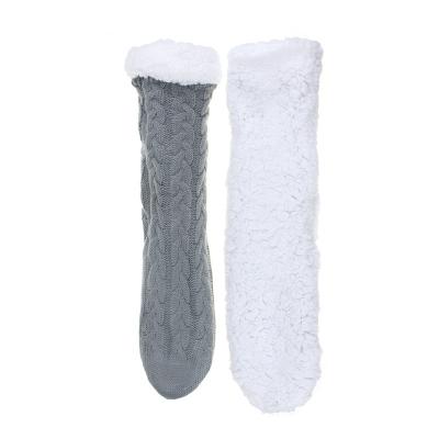 China Wholesale Winter Sleep Thick Fluffy Warm Floor Anti-Slip Socks Fuzzy Socks for sale