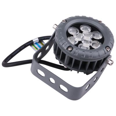 China Newly Developed Round RGB Flood Light Tire Led Flood Light 9W Led Flood Light for sale