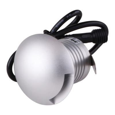 China Mini 3W LED Inground LANDSCAPE Light Aluminum IP67 LED Inground Deck Light DC12V 24V for sale