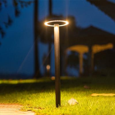 China Outdoor LANDSCAPE 7W LED Bollard Post Light IP65 LED Garden Post Light 3000K LED Landscape Path Lights for sale