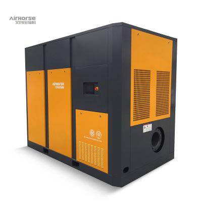 China ASME Certificate 10bar Oil Free Airbrush Compressor For Mine Oil Free Screw Blower 75kw for sale