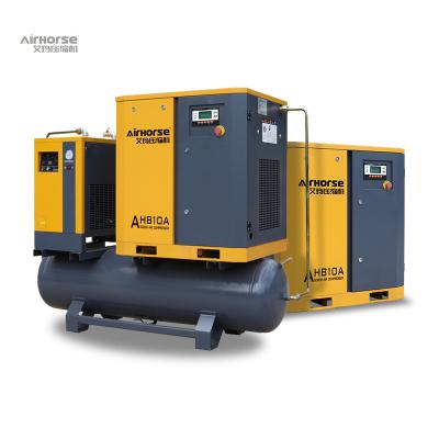 China Best Price 8 Bar 20hp High Quality Belt Driven Belt Driven Screw Air Compressor 8 15 Kw for sale