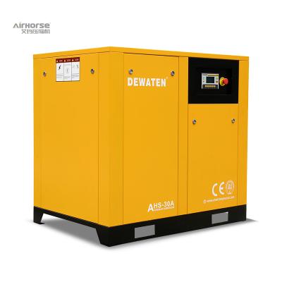 China Hot Sale 30hp 22kw Gas Lubricated Portable Compressor 8bar 12bar Mini Oil Injected Air-Compressor for sale